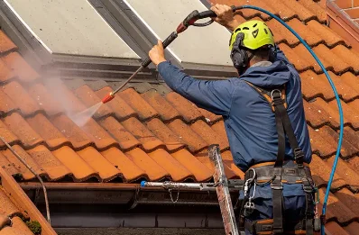Démoussage et hydrofuge de toiture à la Morte